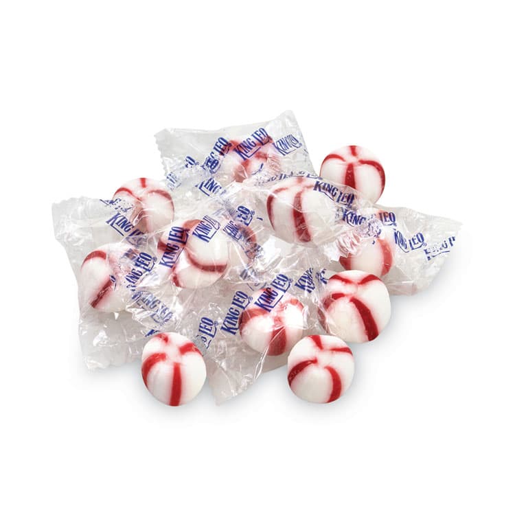QUALITY CANDY, LLC Peppermint Soft Mint Puffs, 5 lb Bag (GRR21000050)