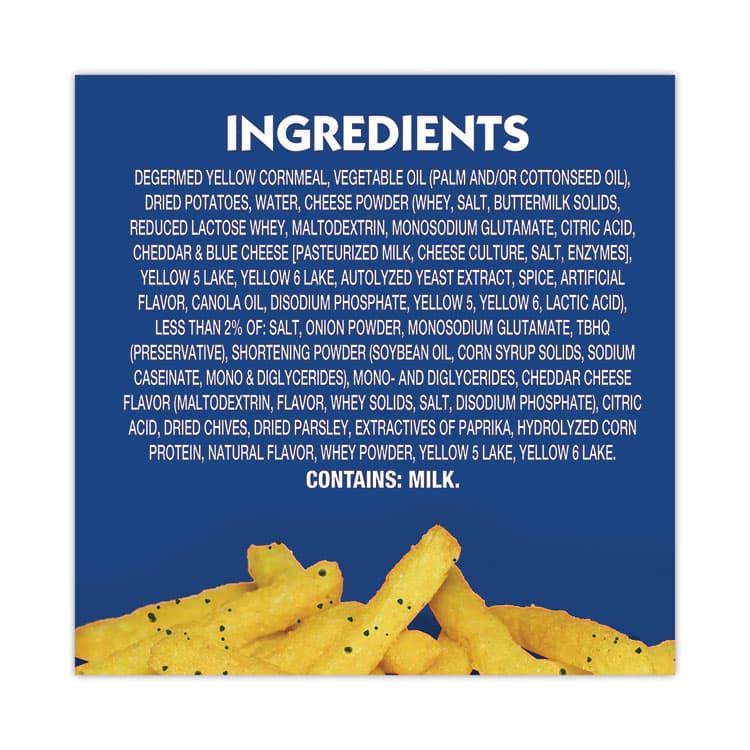 CONAGRA FOODS Cheddar Fries, 0.85 oz Bag, 72/Carton (GRR20900464) thumbnail 3