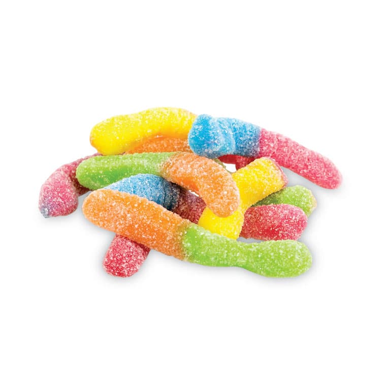 FERRARA CANDY CO Sour Brite Crawlers, 5 lb Bag (GRR20900023) thumbnail 2