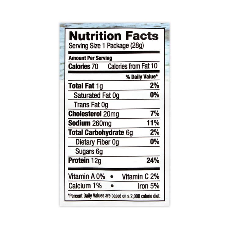 THINK JERKY, LLC Classic Beef Jerky, 1 oz Pouch, 12/Pack (GRR22000984) thumbnail 3