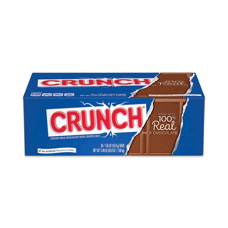 NESTLE Crunch Bar, Individually Wrapped, 1.55 oz, 36/Carton (GRR20900164) thumbnail 3