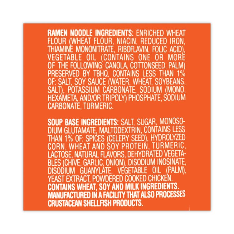 TOYO SUISAN Ramen Noodle Soup Chicken Flavor Souper, 3 oz, 6/Package, 4 Packages/Pack (GRR30700038) thumbnail 3