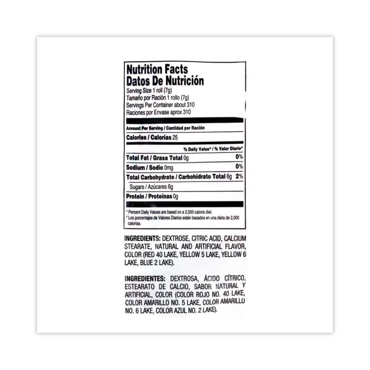 NESTLE Smarties Candy Rolls, 5 lb Bag (GRR20900009) thumbnail 4