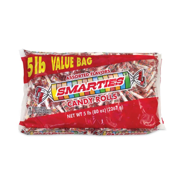 NESTLE Smarties Candy Rolls, 5 lb Bag (GRR20900009) thumbnail 2