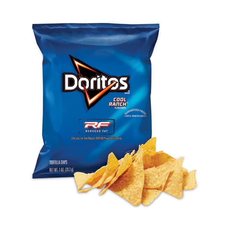 FRITO-LAY, . Reduced Fat Cool Ranch Tortilla Chips, 1 oz Bag, 72 Bags/Carton (GRR29500056) thumbnail 2