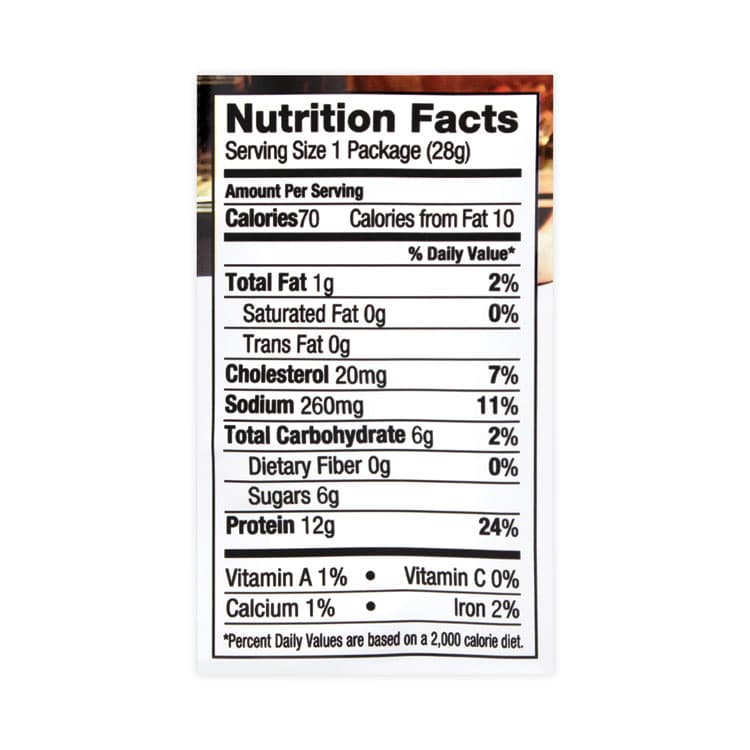 THINK JERKY, LLC Sweet Chipotle Beef Jerky, 1 oz Pouch, 12/Pack (GRR22000985) thumbnail 3