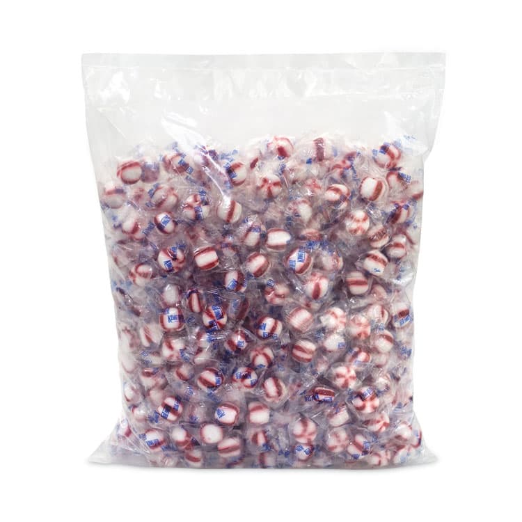QUALITY CANDY, LLC Peppermint Soft Mint Puffs, 5 lb Bag (GRR21000050) thumbnail 2