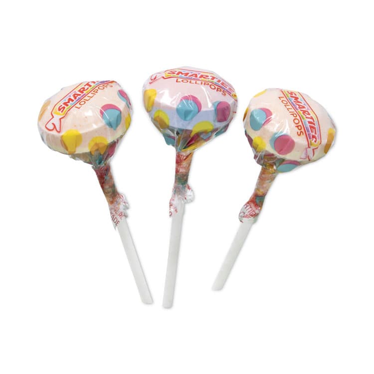 NESTLE Smarties Lollies Lollipops, 34 oz Jar, 120 Pieces (GRR20900013)
