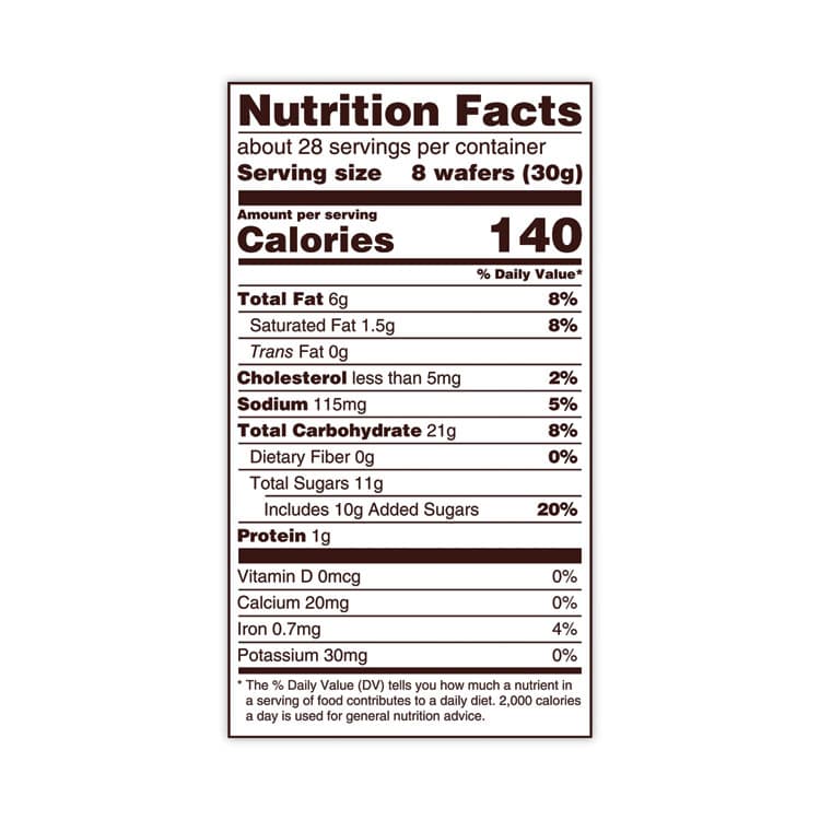 NABISCO FOOD GROUP Nilla Wafers, 15 oz Box, 2 Boxes/Pack (GRR22000427) thumbnail 3