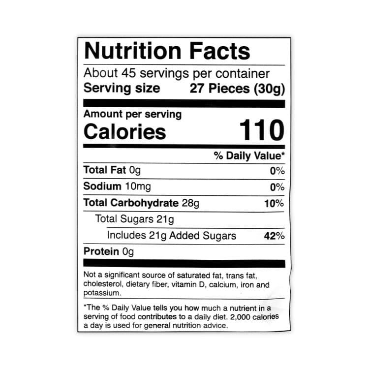 JELLY BELLY CANDY COMPANY 50 Flavors Jelly Beans Assortment, 3 lb Standup Bag (GRR22000020) thumbnail 2