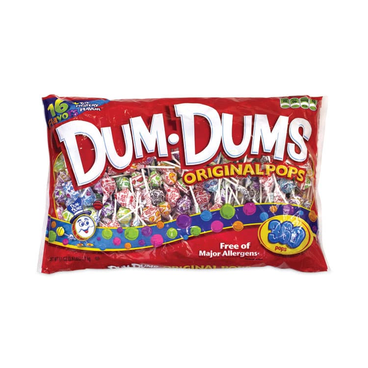 SPANGLER CANDY COMPANY Dum-Dum-Pops, 14 Assorted Flavors, 360 Pieces/Carton (GRR22000055)