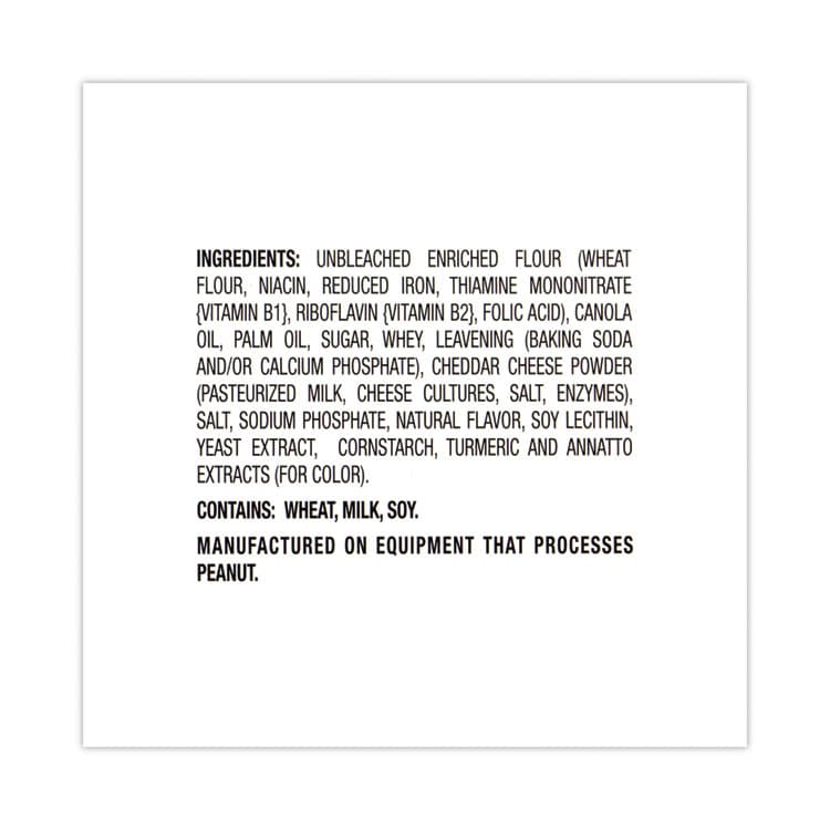 NABISCO FOOD GROUP Ritz Bits Cheese Sandwich Crackers, 1 oz Pouch, 48 Pouches/Carton (GRR30400071) thumbnail 4