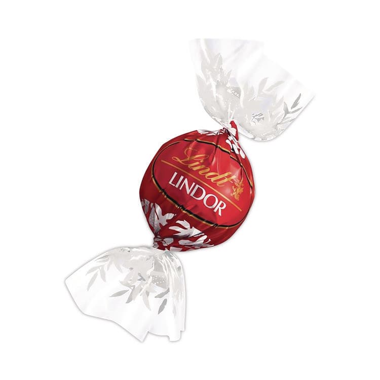LINDT Lindor Milk Chocolate Truffles, 3.5 oz Bag, 3 Bags (GRR30100005) thumbnail 2