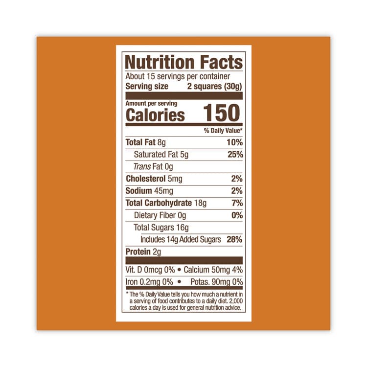 GHIRARDELLI Milk Chocolate and Caramel Chocolate Squares, 15.96 oz Bag (GRR30001035) thumbnail 4