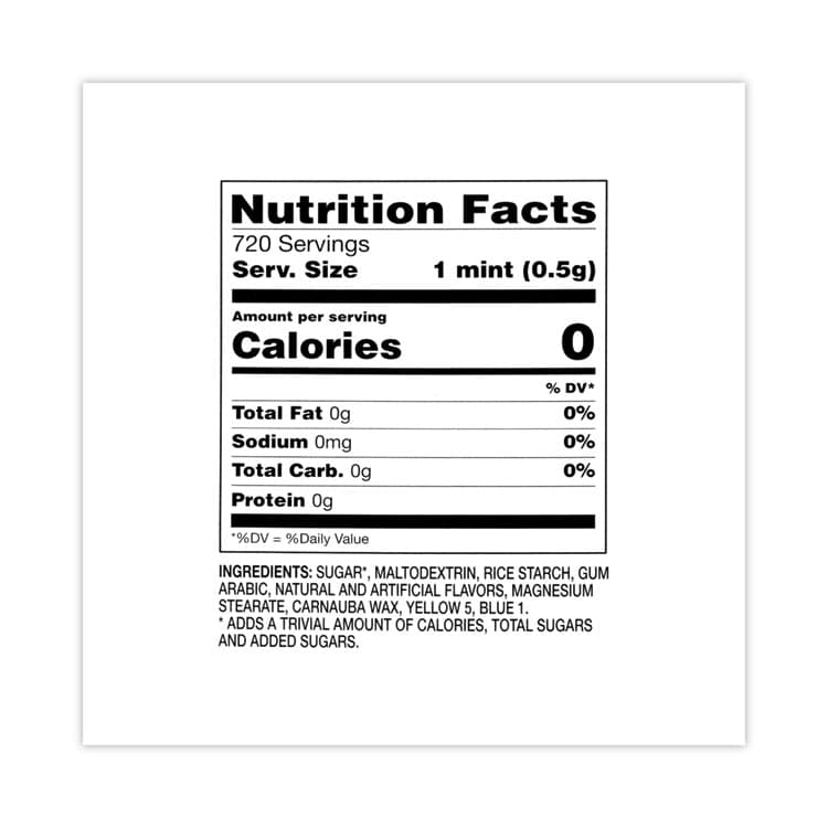 FERRERO USA Breath Mints, Wintergreen, 1.7 oz Bottle, 12 Bottles/Carton (GRR24100012) thumbnail 4