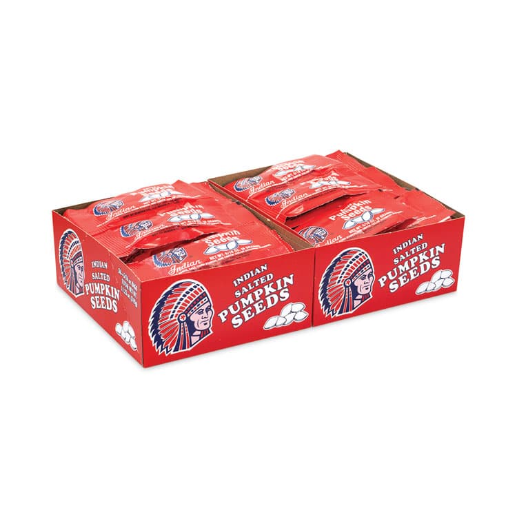 ZENOBIA CO, LLC Salted Pumpkin Seeds, 0.31 oz Pouches, 36 Pouches/Pack, 2 Packs/Carton (GRR20902590) thumbnail 2