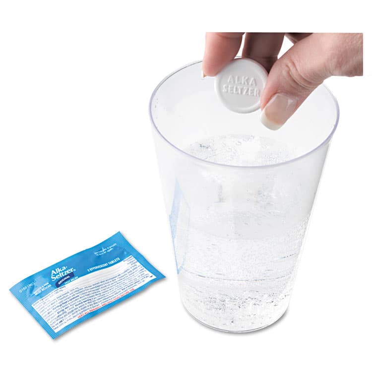 ACME UNITED CORPORATION Antacid and Pain Relief Medicine, Two-Pack, 50 Packs/Box (PFYBXAS50) thumbnail 3