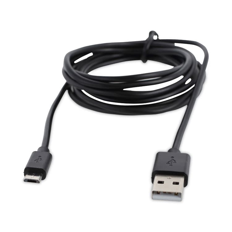 INNOVERA USB to Micro USB Cable, 6 ft, Black (IVR30008) thumbnail 2