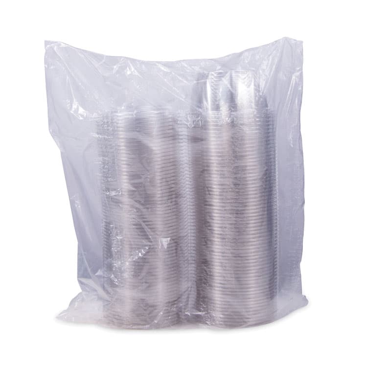 DART SafeSeal Tamper-Resistant, Tamper-Evident Bowls with Dome Lid, 16 oz, 5.5" Diameter x 3.1" h, Clear, Plastic, 240/Carton (DCCCTR16BD) thumbnail 3