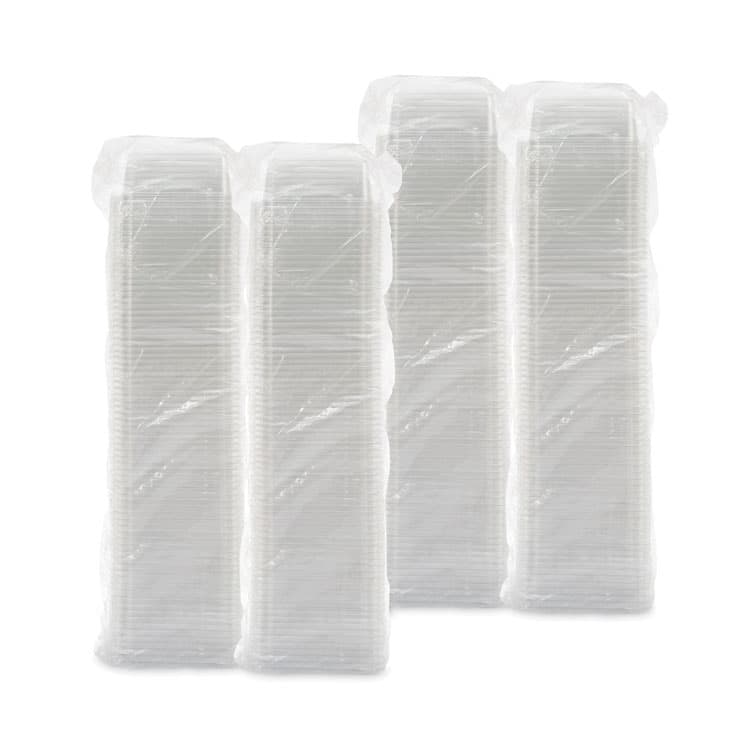 DART TamperGuard Snack Boxes, 32 oz, 6.3 x 6.3 x 2.6, Clear, Plastic, 300/Carton (DCCSB32TG1) thumbnail 4