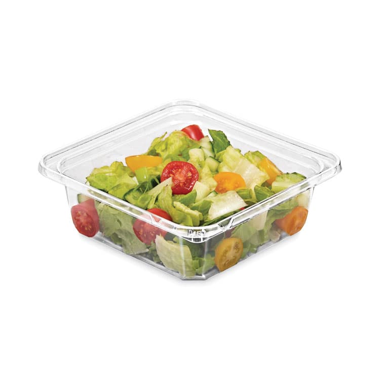 DART TamperGuard Snack Boxes, 24 oz, 6.3 x 6.3 x 2.1, Clear, Plastic, 300/Carton (DCCSB24TG1) thumbnail 3