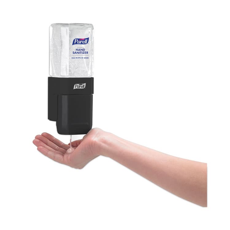 GO-JO INDUSTRIES ES1 Hand Sanitizer Dispenser Starter Kit, 450 mL, 3.12 x 5.88 x 5.81, Graphite, 6/Carton (GOJ4424D6CT) thumbnail 4