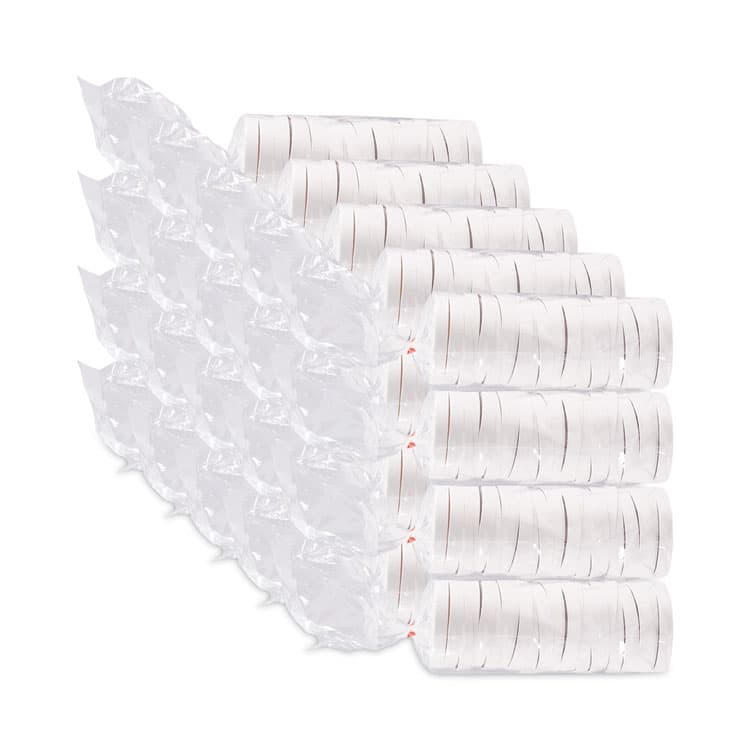 DART Paper Lids for Food Containers, For 32 oz Containers, Vented, 4.6" Diameter x 0.7" h, White, 25/Bag, 20 Bags/Carton (SCCCH32A) thumbnail 4