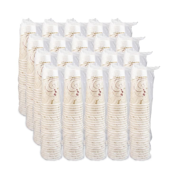 DART Double Sided Poly Paper Cold Cups, 44 oz, Symphony Design, 40/Pack, 12 Packs/Carton (SCCTPH445PSYM) thumbnail 3