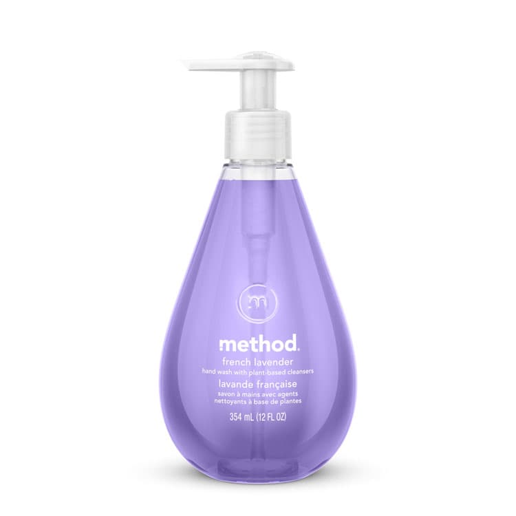 METHOD PRODUCTS . Gel Hand Wash, French Lavender Scent, 12 oz (MTH00031)