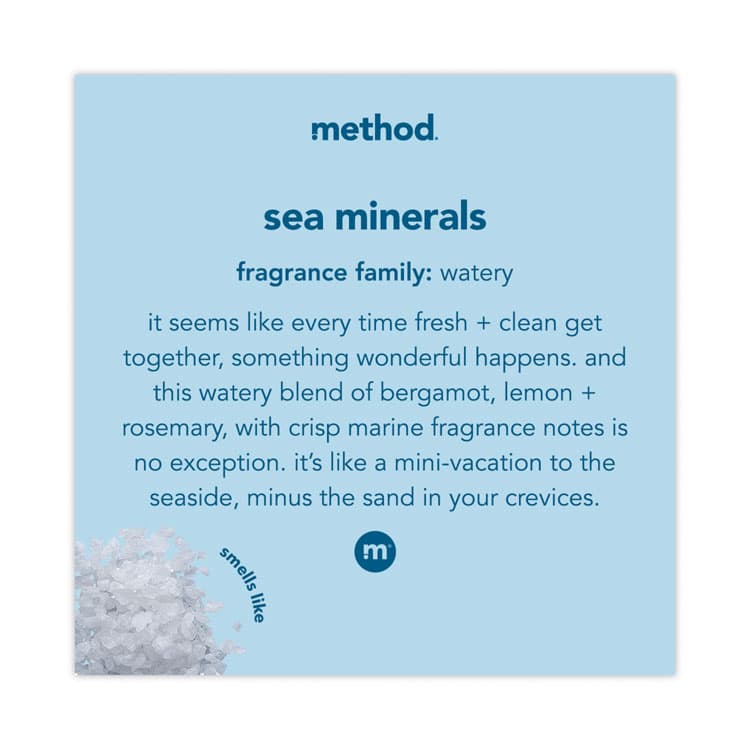 METHOD PRODUCTS . Foaming Hand Wash, Sea Minerals Scent, 10 oz (MTH00365) thumbnail 3