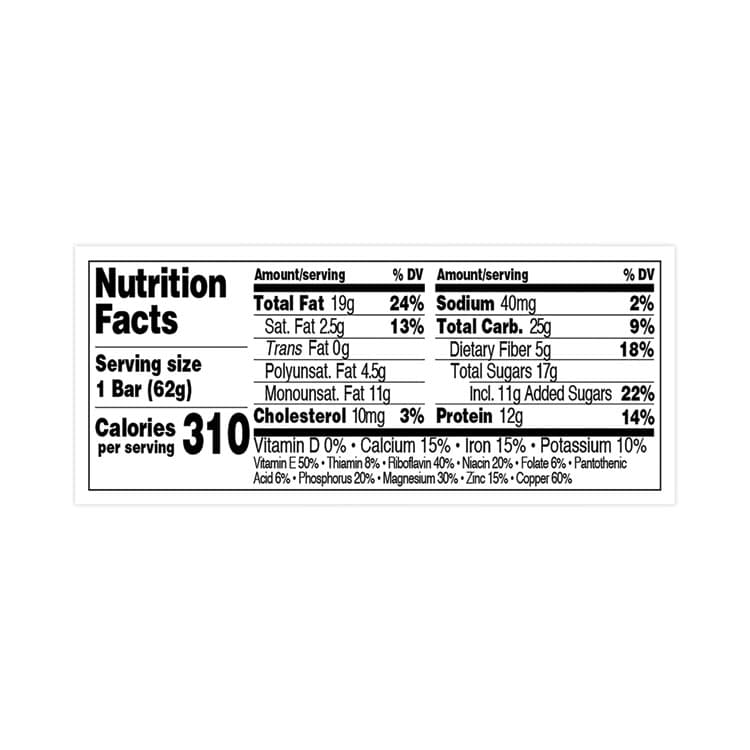 PERFECT SNACKS Refrigerated Protein Bar, Dark Chocolate Almond, 2.2 oz Bar, 16/Carton (GRR30700246) thumbnail 3