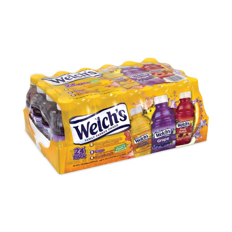 DR PEPPER SNAPPLE GROUP, . Fruit Juice Variety Pack, Fruit Punch, Grape, and Orange Pineapple, 10 oz Bottles, 24/Carton (GRR90000105) thumbnail 4