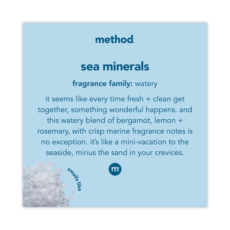 METHOD PRODUCTS . Gel Hand Wash, Sea Minerals Scent, 12 oz (MTH00162) thumbnail 3