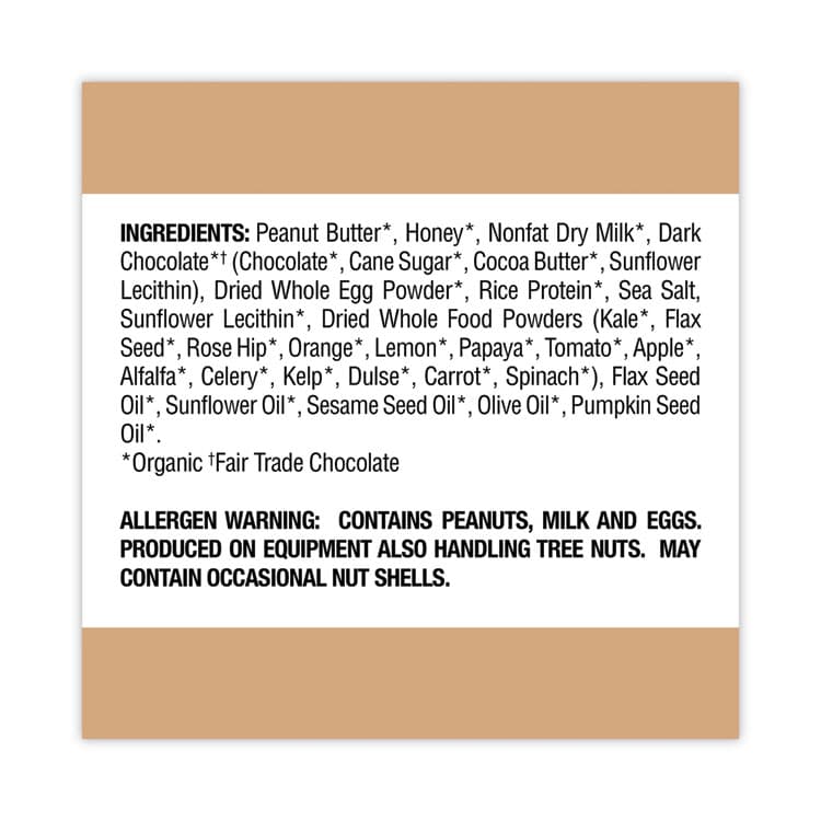 PERFECT SNACKS Refrigerated Protein Bar, Dark Chocolate Peanut Butter with Sea Salt, 2.3 oz Bar, 16/Carton (GRR30700247) thumbnail 4