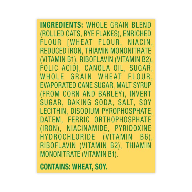 NABISCO FOOD GROUP belVita Breakfast Biscuits, Golden Oat, 1.76 oz Packet of 4, 12 Packets/Box, 3 Boxes/Carton (GRR30700147) thumbnail 4
