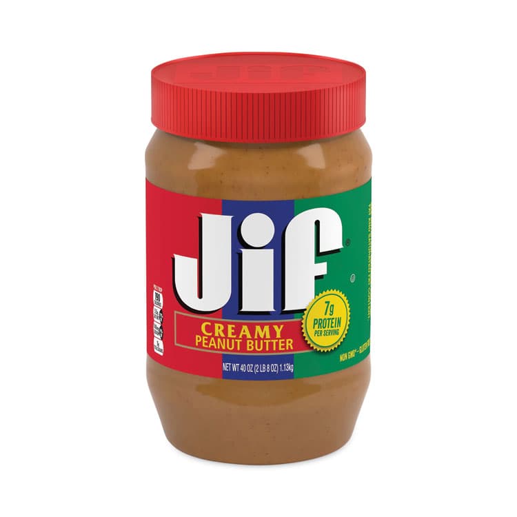 J.M. SMUCKER CO. Creamy Peanut Butter, 40 oz Jar, 2/Pack (GRR30700227)