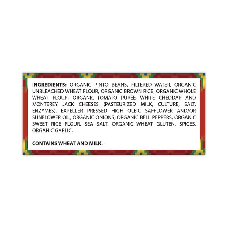 AMY'S KITCHEN, Cheddar Cheese, Bean and Rice Burrito, 6 oz Pouch, 4/Carton (GRR90300142) thumbnail 2