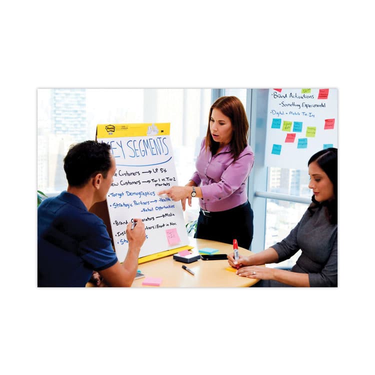 3M/COMMERCIAL TAPE DIV. Original Tabletop Easel Pad with Self-Stick Sheets, Unruled, (20) White 20 x 23 Sheets (MMM563R) thumbnail 3