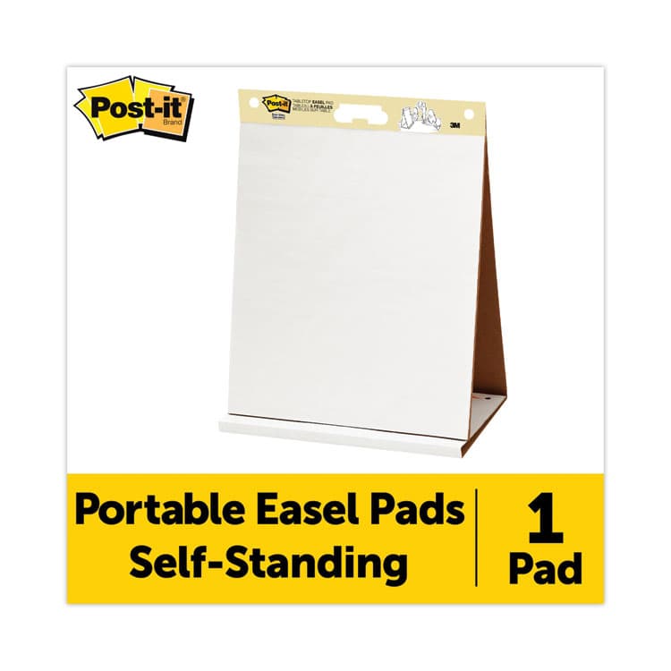 3M/COMMERCIAL TAPE DIV. Original Tabletop Easel Pad with Self-Stick Sheets, Unruled, (20) White 20 x 23 Sheets (MMM563R) thumbnail 2