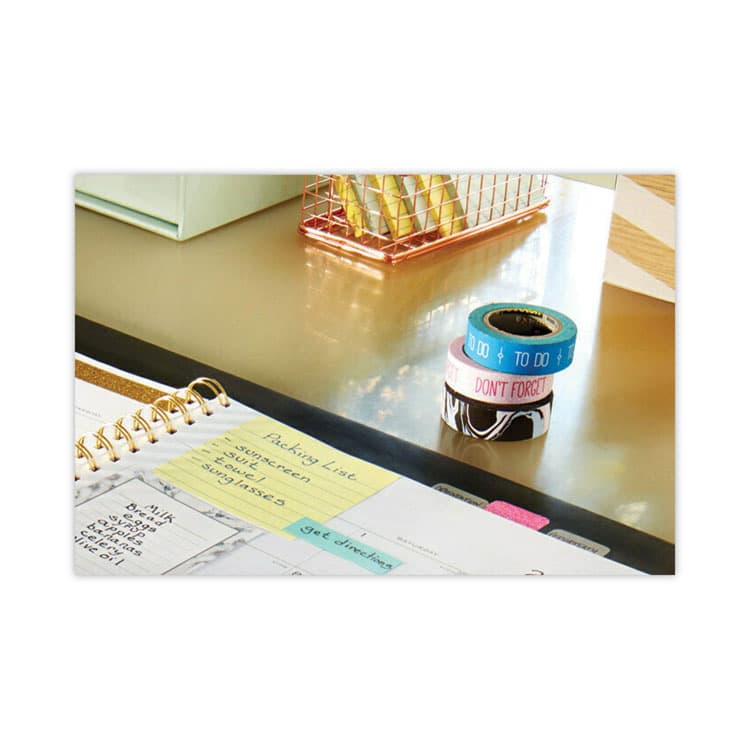 3M/COMMERCIAL TAPE DIV. Original Pads in Canary Yellow, Note Ruled, 3" x 5", 100 Sheets/Pad, 12 Pads/Pack (MMM635YW) thumbnail 4