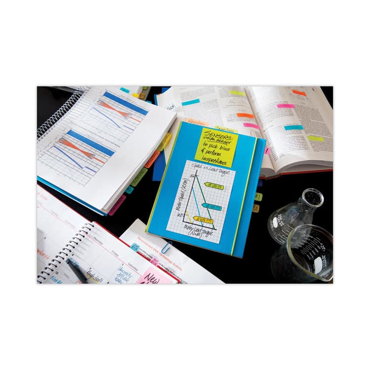 3M/COMMERCIAL TAPE DIV. Grid Notes, Quad Ruled, 4" x 6", White, 50 Sheets/Pad, 6 Pads/Pack (MMM660SSGRID) thumbnail 2