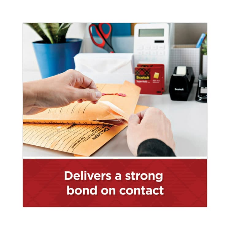 3M/COMMERCIAL TAPE DIV. Super-Hold Tape Refill, 1" Core, 0.75" x 27.77 yds, Transparent, 6/Pack (MMM700K6) thumbnail 2