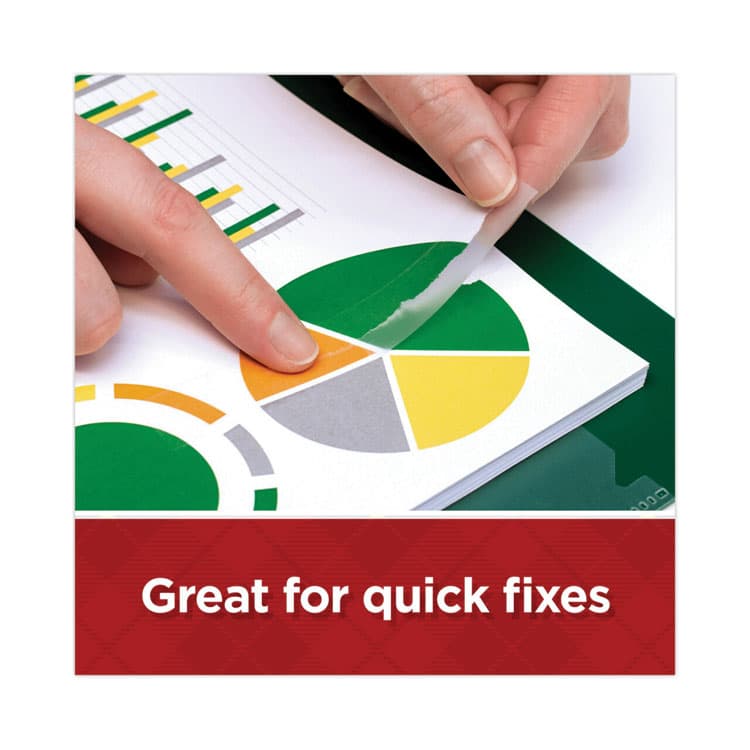 3M/COMMERCIAL TAPE DIV. Super-Hold Tape Refill, 1" Core, 0.75" x 27.77 yds, Transparent, 6/Pack (MMM700K6) thumbnail 3