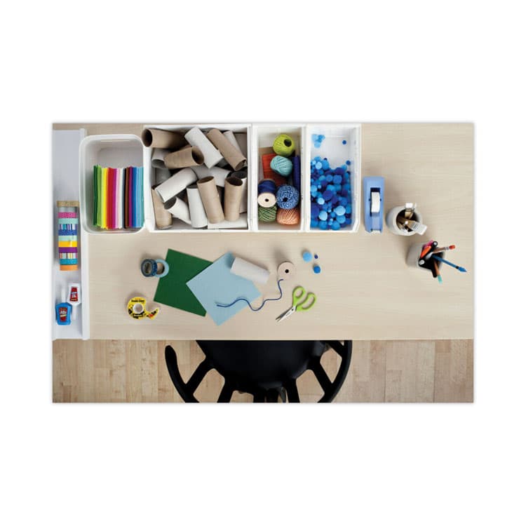 3M/COMMERCIAL TAPE DIV. Double-Sided Tape with Dispenser, 1" Core, 0.5" x 75 ft, Clear, 6/Pack (MMM6656PKC40) thumbnail 3