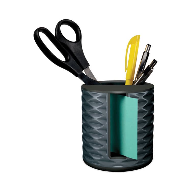 3M/COMMERCIAL TAPE DIV. Vertical Pop-up Note Dispenser, For 3 x 3 Pads, Black (MMMABS330B) thumbnail 4