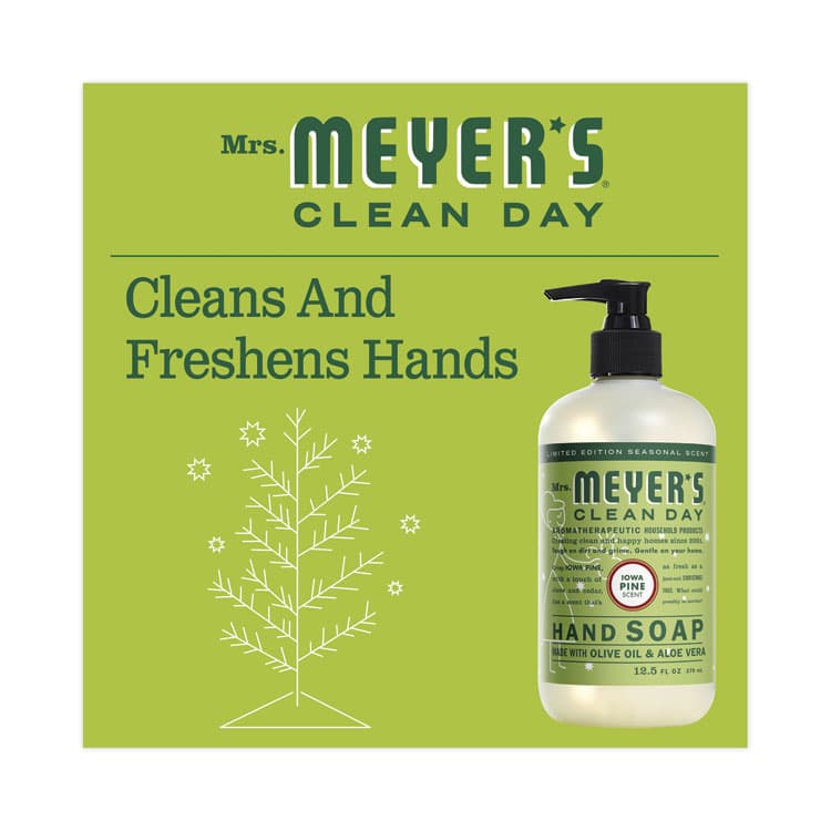 THE CALDREA COMPANY Clean Day Liquid Hand Soap, Iowa Pine Scent, 12.5 oz, 6/Carton (SJN663396) thumbnail 3