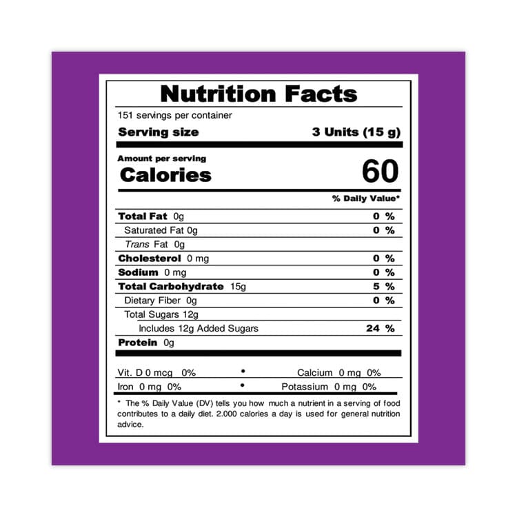 COLOMBINA S.A. Fancy Filled Hard Candy Assortment, Variety, 5 lb Bag, Approx. 420 Pieces (GRR20900248) thumbnail 3