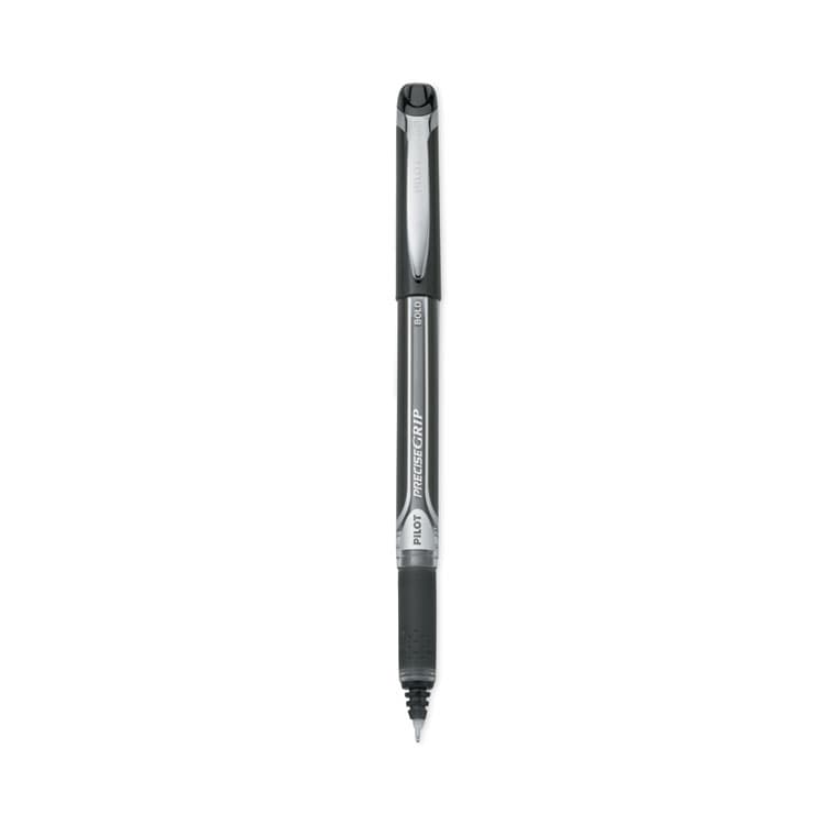 PILOT CORP. OF AMERICA Precise Grip Rollerball Pen, Stick, Bold 1 mm, Black Ink, Black Barrel (PIL28901)