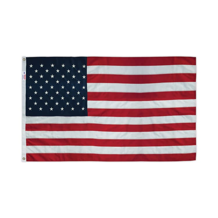 ADVANTUS CORPORATION All-Weather Outdoor U.S. Flag, 60" x 36", Heavyweight Nylon (AVTMBE002460)