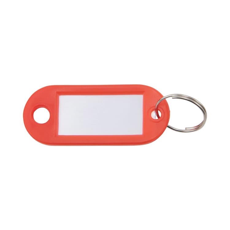 ADVANTUS CORPORATION Key Tags Label Window, 0.88 x 0.19 x 2, Red, 6/Pack (AVTKEY98018) thumbnail 4